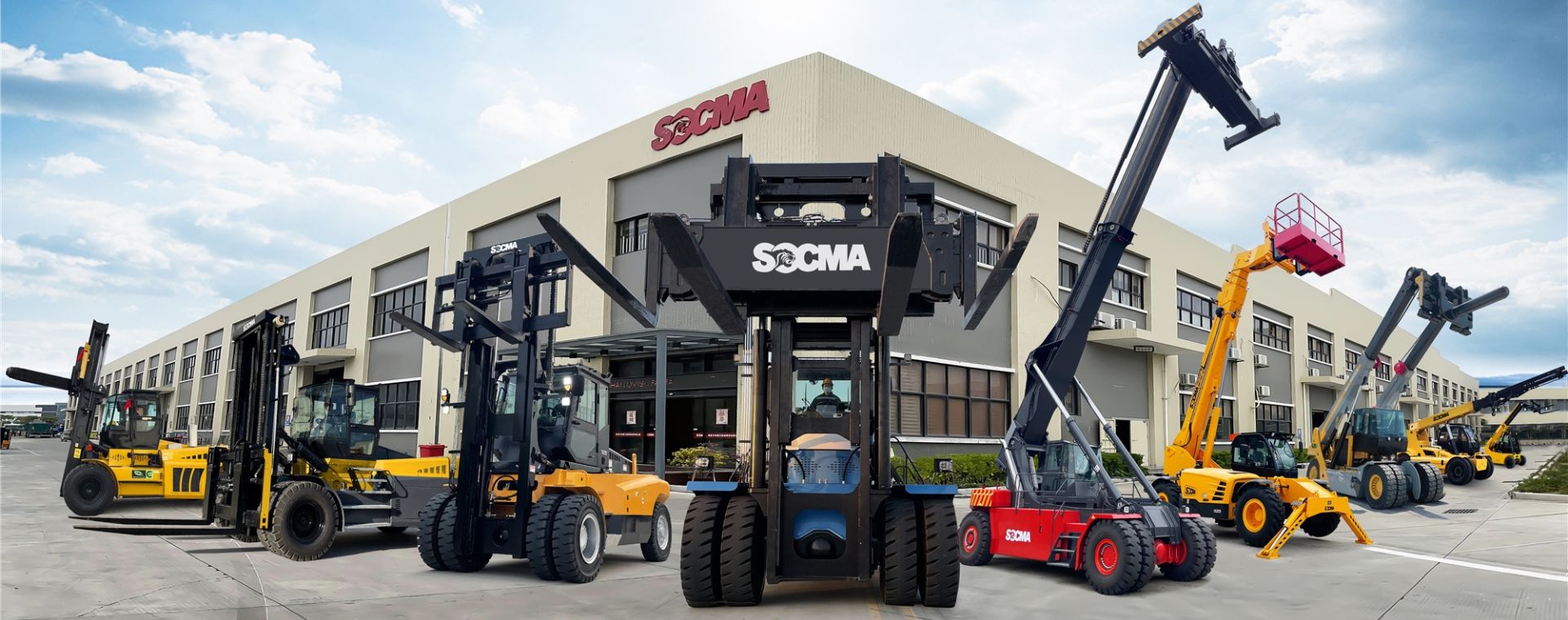 Potencialize a Movimentação de Contêineres com os Reach Stackers SOCMA